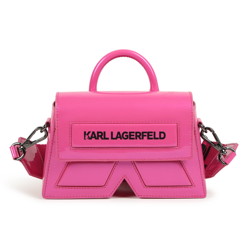 Shiny Textile Handbag KARL LAGERFELD KIDS 
                    GIRL