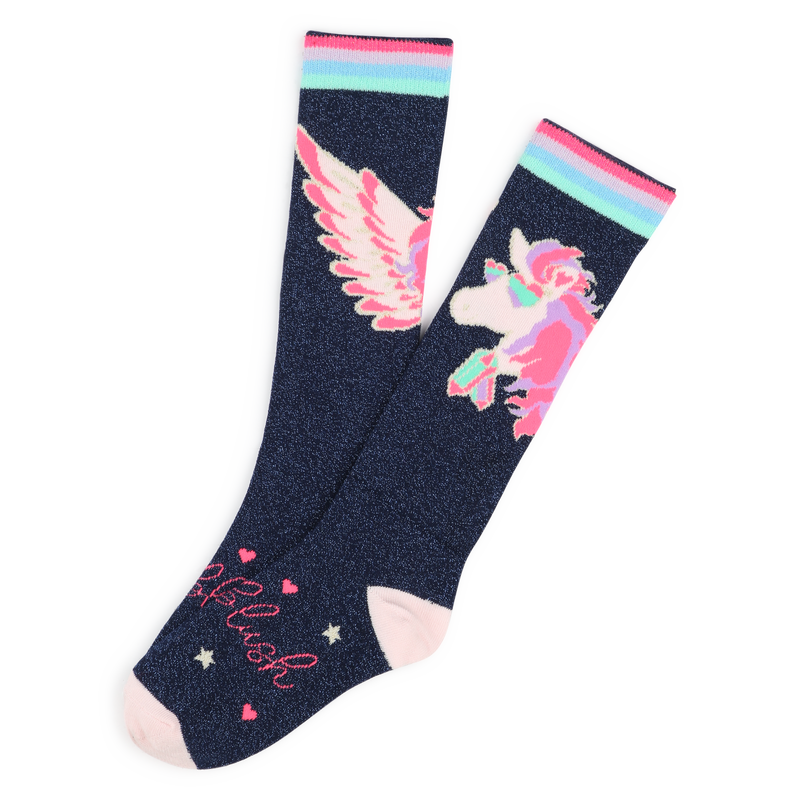 Pegasus Print Socks BILLIEBLUSH 
                    GIRL