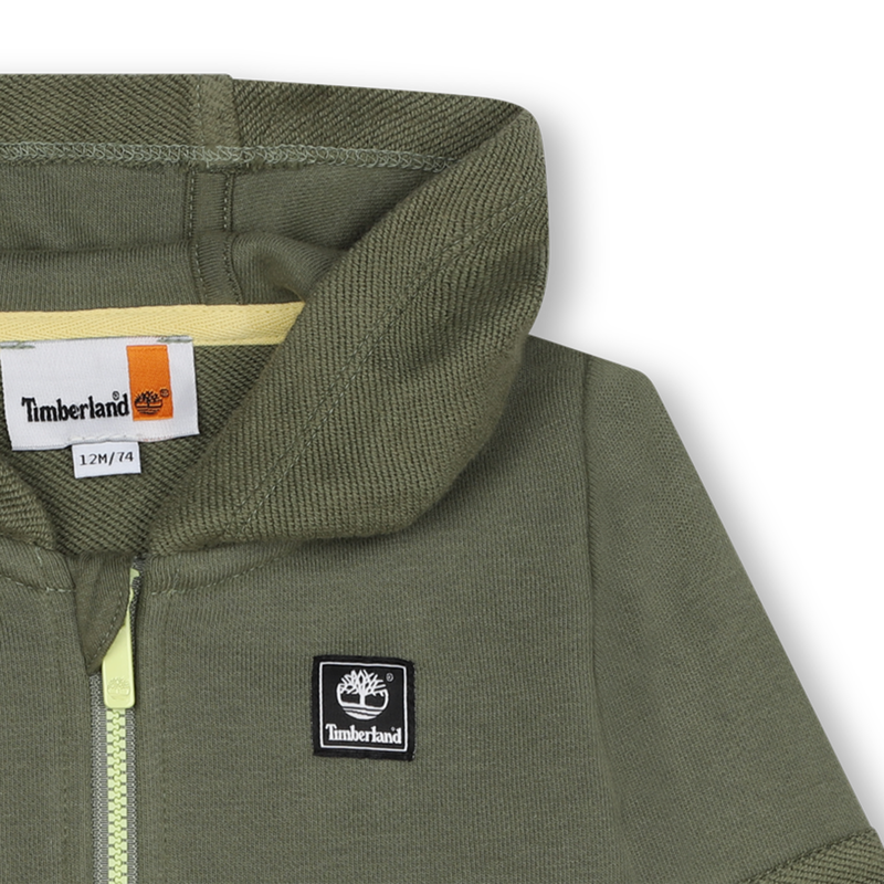 Zip-Up Fleece Sweatshirt TIMBERLAND 
                    BOY