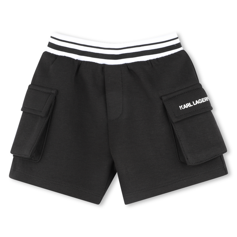 Shorts and T-shirt set KARL LAGERFELD KIDS 
                    BOY