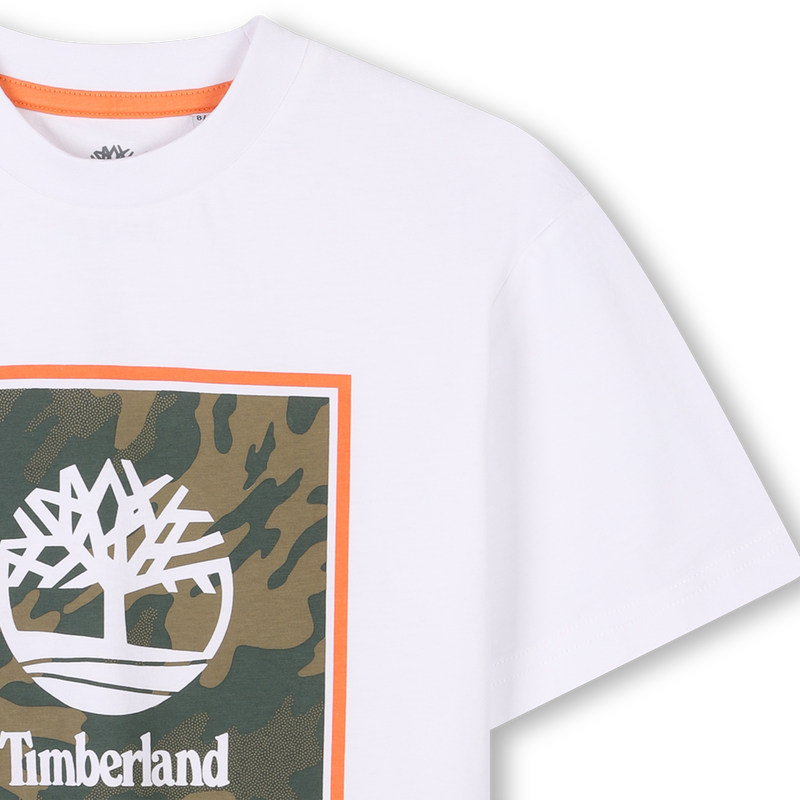 Loose T-shirt with print TIMBERLAND 
                    BOY