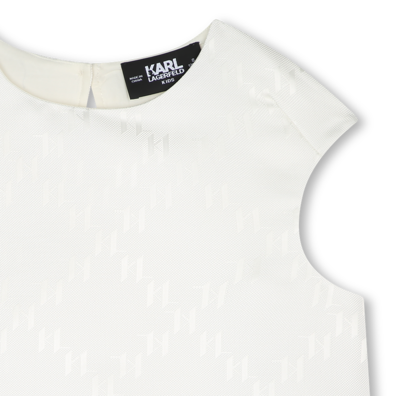 Printed Formal Top KARL LAGERFELD KIDS 
                    GIRL