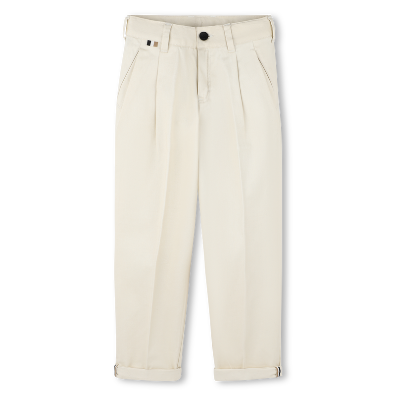 Cotton-rich trousers BOSS 
                    BOY