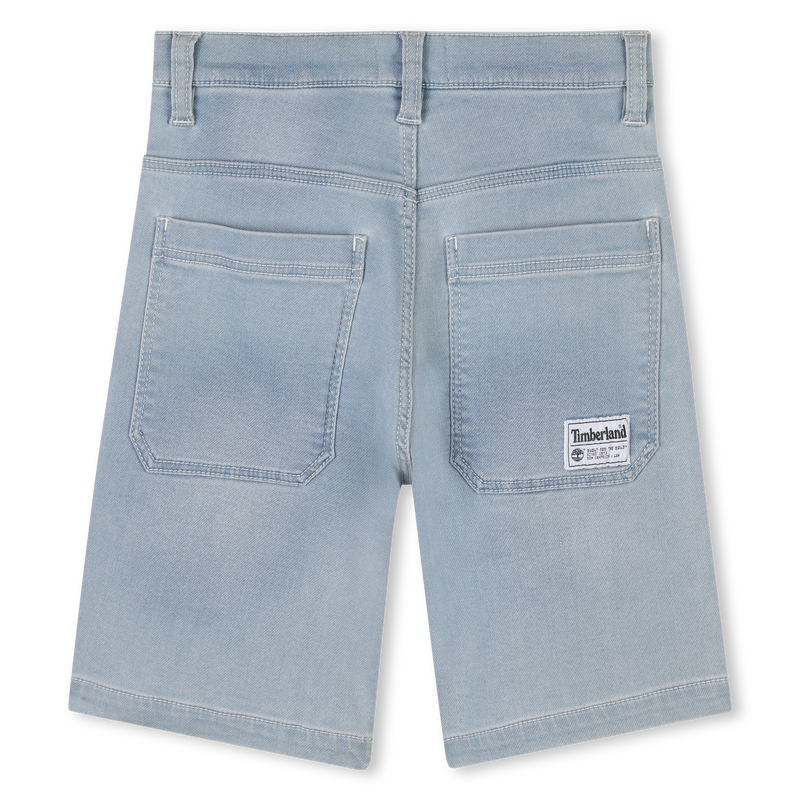 Stretch denim Bermuda shorts TIMBERLAND 
                    BOY