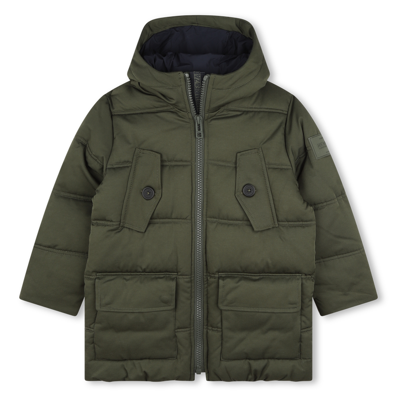 Hooded water-repellent parka ZADIG & VOLTAIRE 
                    BOY