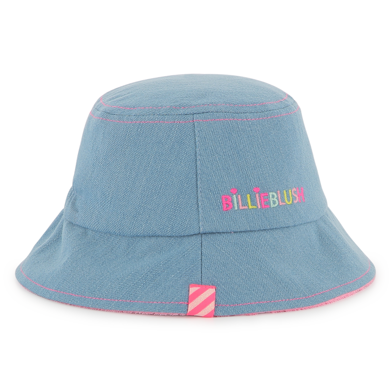 Reversible cotton bucket hat BILLIEBLUSH 
                    GIRL