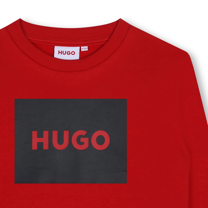 Fleece Sweatshirt HUGO 
                    BOY