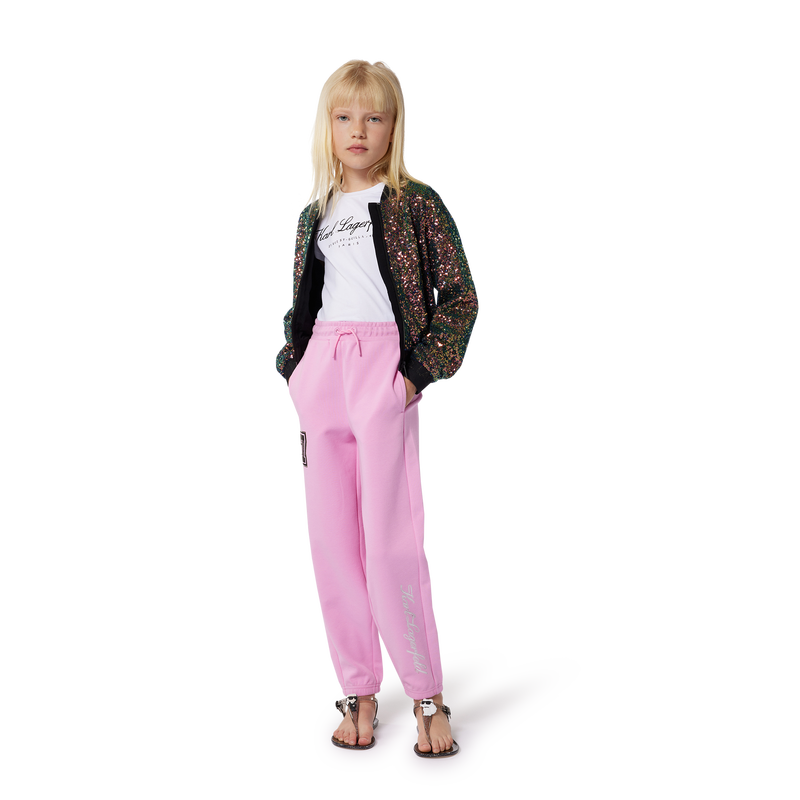 Sweatpants KARL LAGERFELD KIDS 
                    GIRL