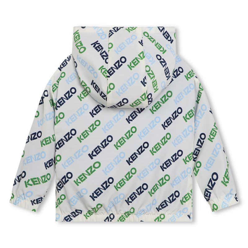 Reversible zip-up windbreaker KENZO KIDS 
                    UNISEX