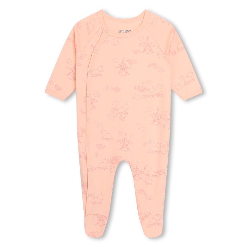 Eiffel Tower printed pajamas KENZO KIDS 
                    UNISEX