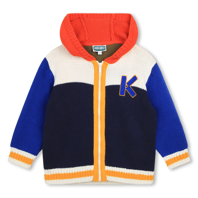 Tricot cardigan KENZO KIDS 
                    GIRL