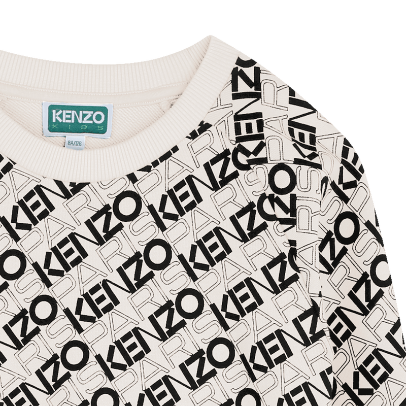 Printed cotton sweatshirt KENZO KIDS 
                    BOY