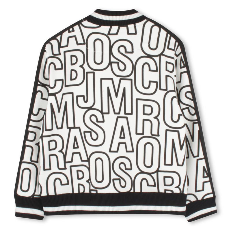 Printed zip-up cardigan THE MARC JACOBS 
                    BOY