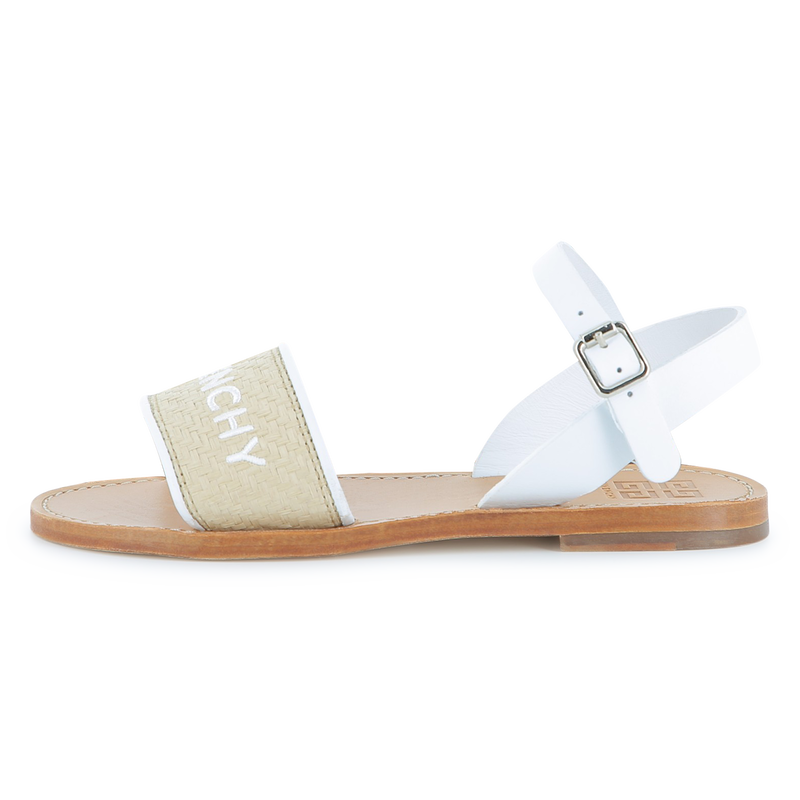 Buckled sandals with leather GIVENCHY 
                    GIRL