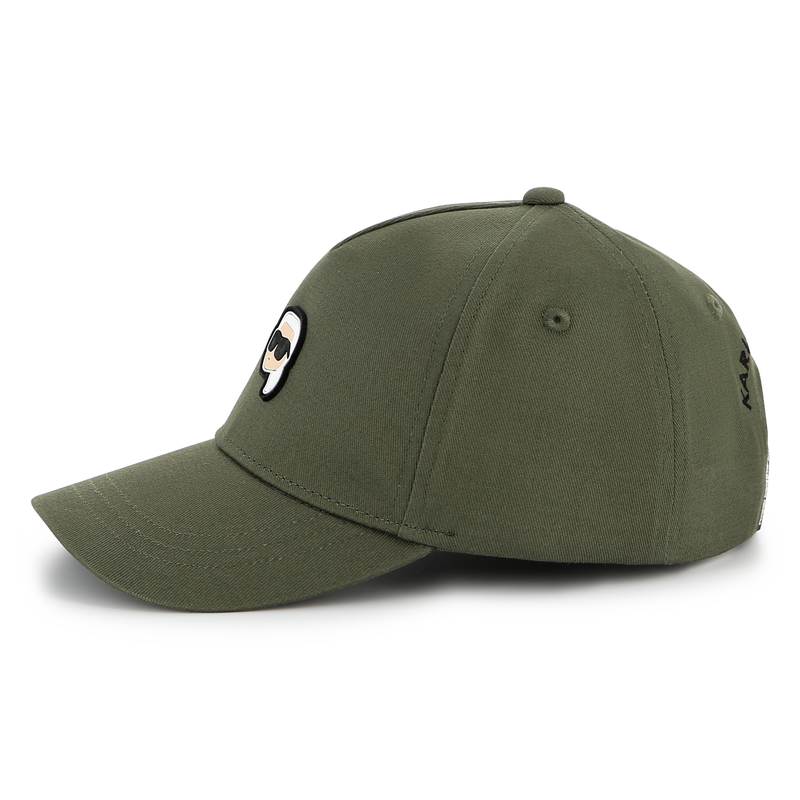 Adjustable cotton cap KARL LAGERFELD KIDS 
                    BOY