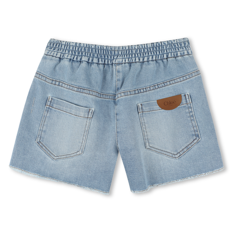Drawstring denim shorts CHLOE 
                    GIRL