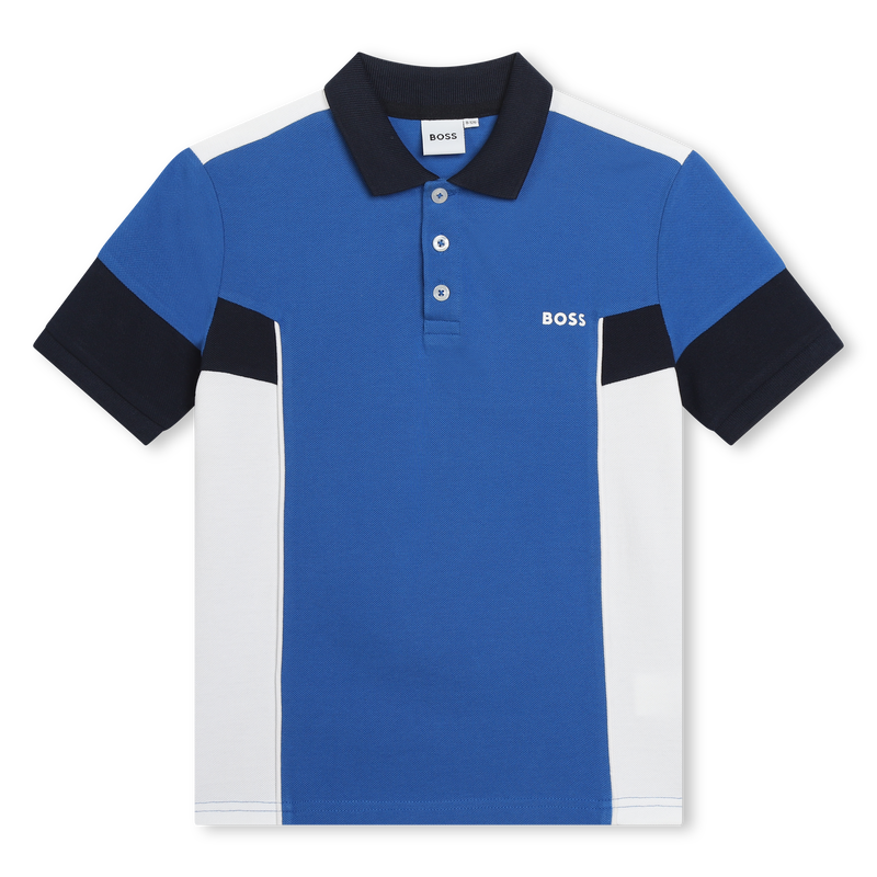 Colorblock polo set BOSS 
                    BOY