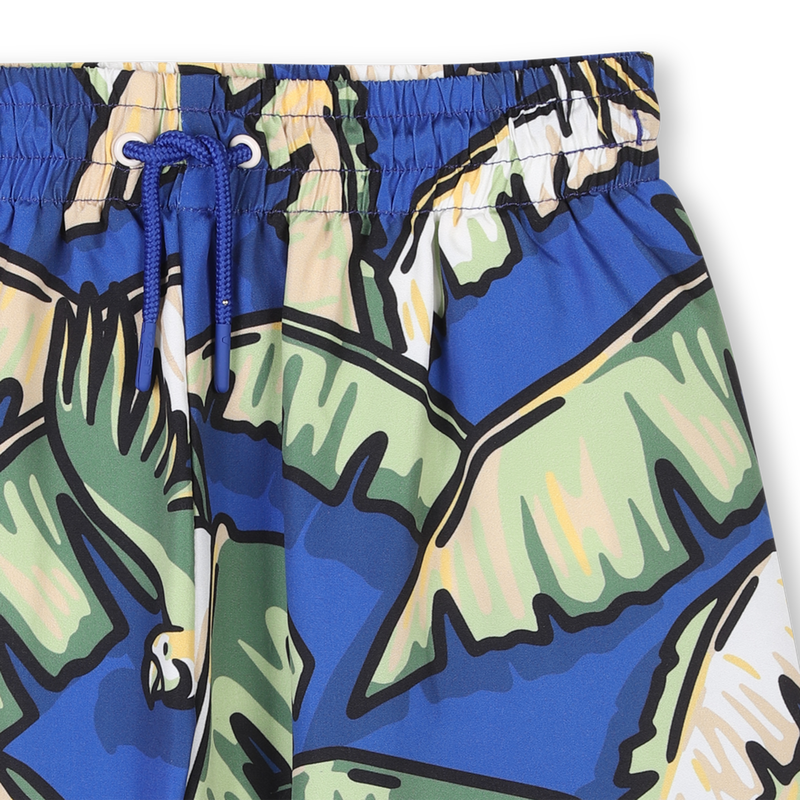 Patterned swim shorts KENZO KIDS 
                    BOY