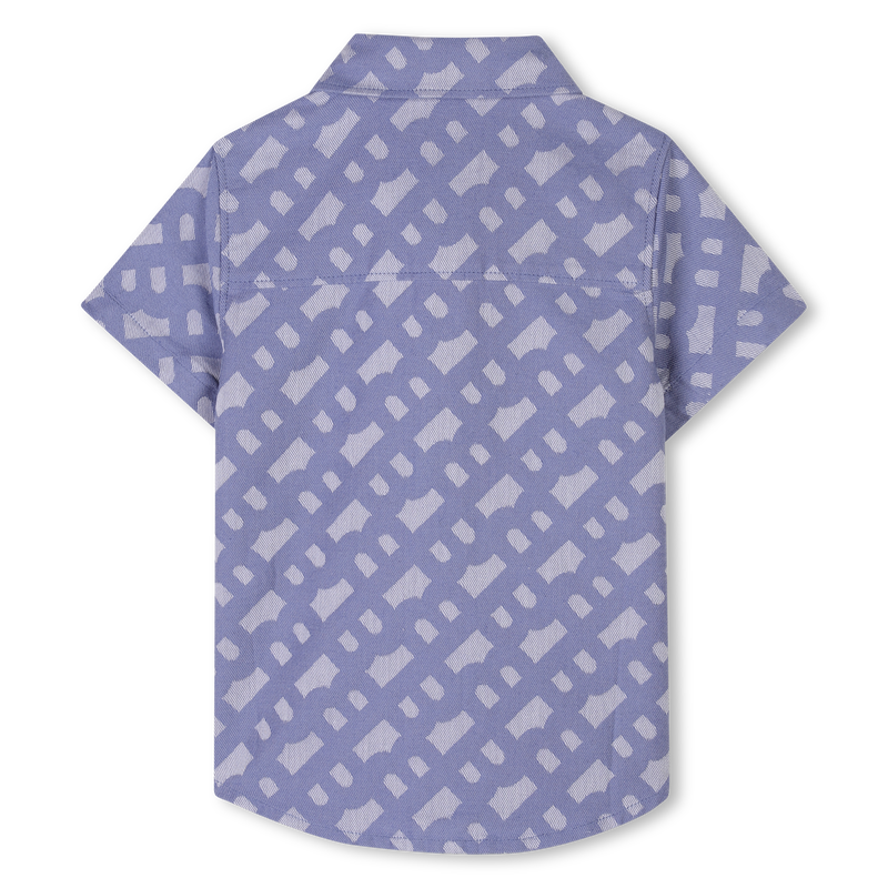 Short-sleeved cotton shirt BOSS 
                    BOY