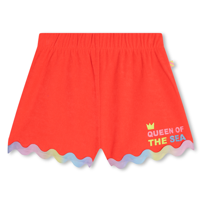 Sequined terrycloth shorts BILLIEBLUSH 
                    GIRL