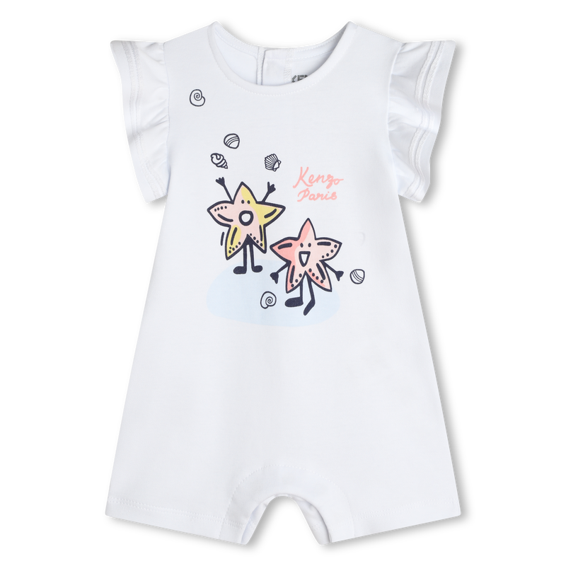 Printed short romper KENZO KIDS 
                    GIRL