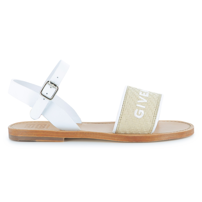 Buckled sandals with leather GIVENCHY 
                    GIRL