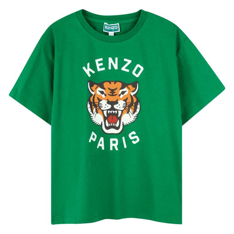 Printed cotton T-shirt KENZO KIDS 
                    BOY