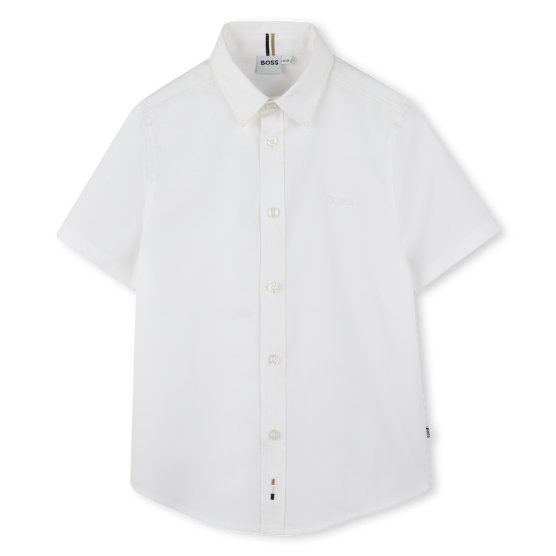 Plain cotton shirt BOSS 
                    BOY