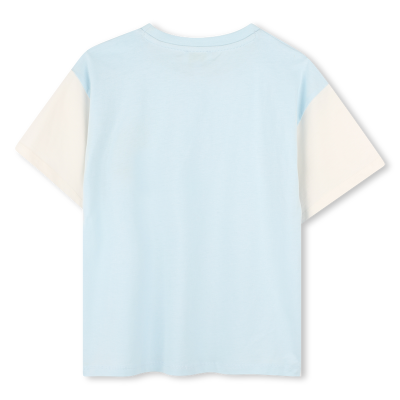 T-shirt with contrast sleeves KENZO KIDS 
                    BOY
