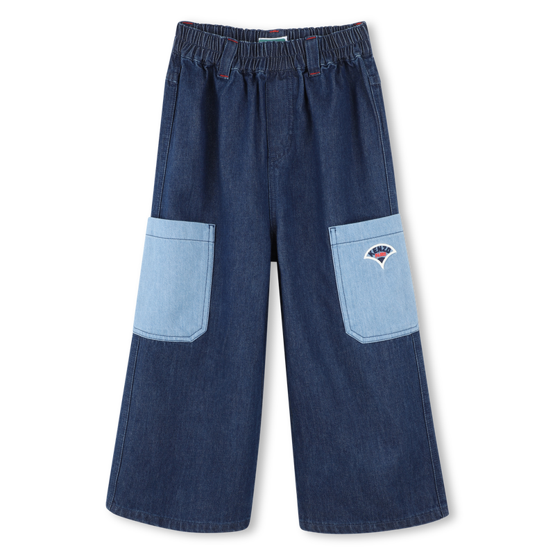 Elasticated waist jeans KENZO KIDS 
                    GIRL