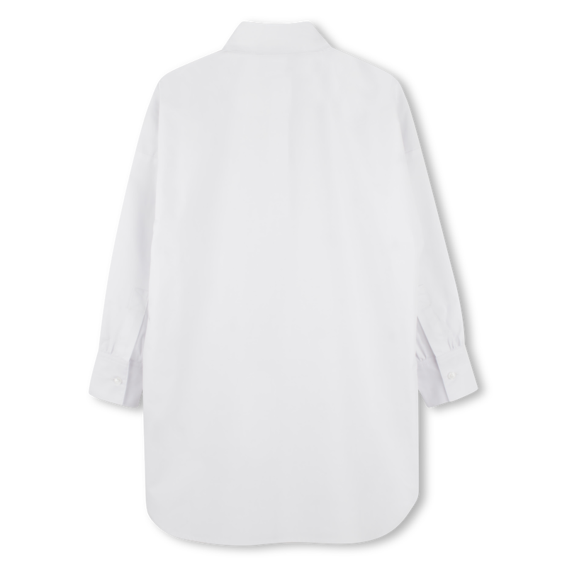 Long-sleeved shirt-dress KARL LAGERFELD KIDS 
                    GIRL