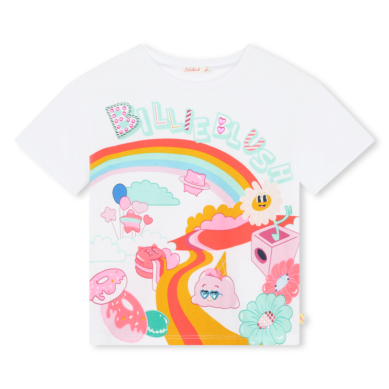 Studded loose fit T-shirt BILLIEBLUSH 
                    GIRL