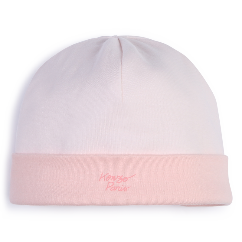 Cotton Pajamas, Hat & Bib KENZO KIDS 
                    GIRL