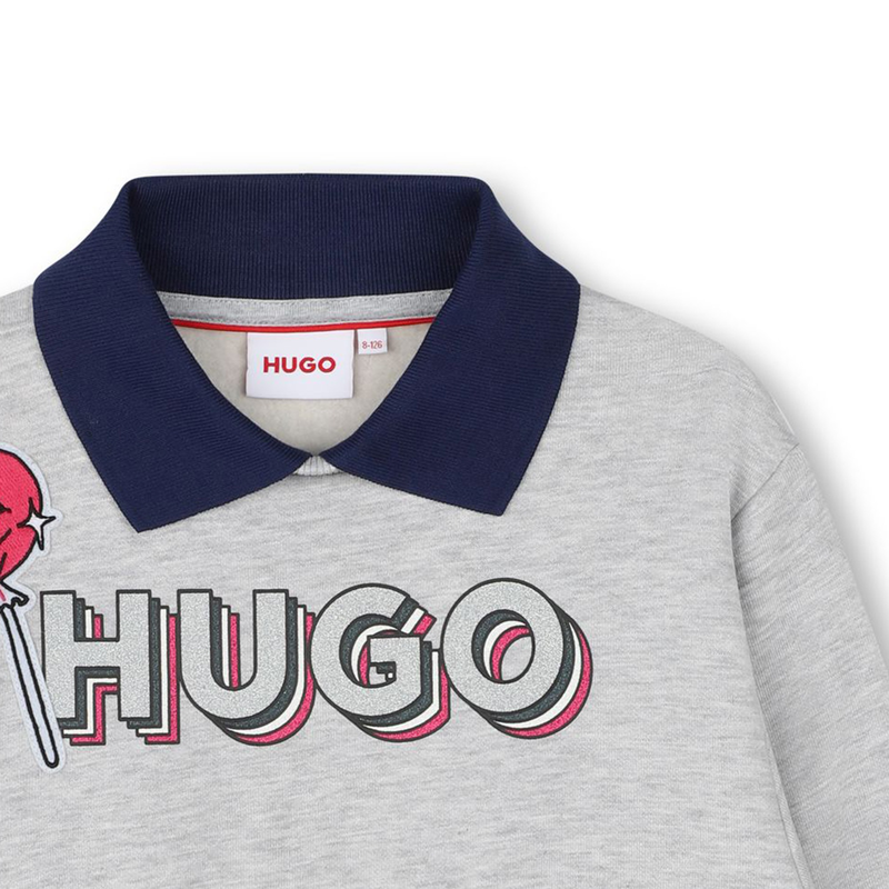 Lollipop Patch Sweatshirt HUGO 
                    GIRL