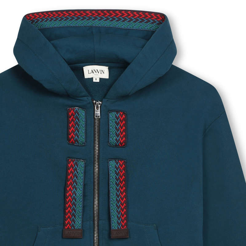 Embroidered Logo Sweatshirt LANVIN 
                    BOY