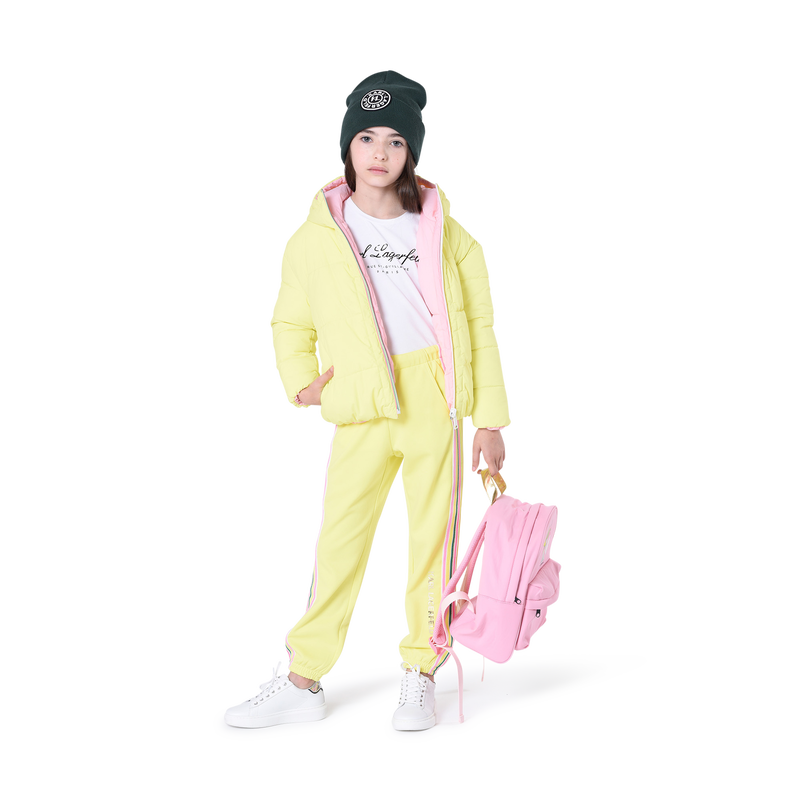Striped-band sweatpants KARL LAGERFELD KIDS 
                    GIRL