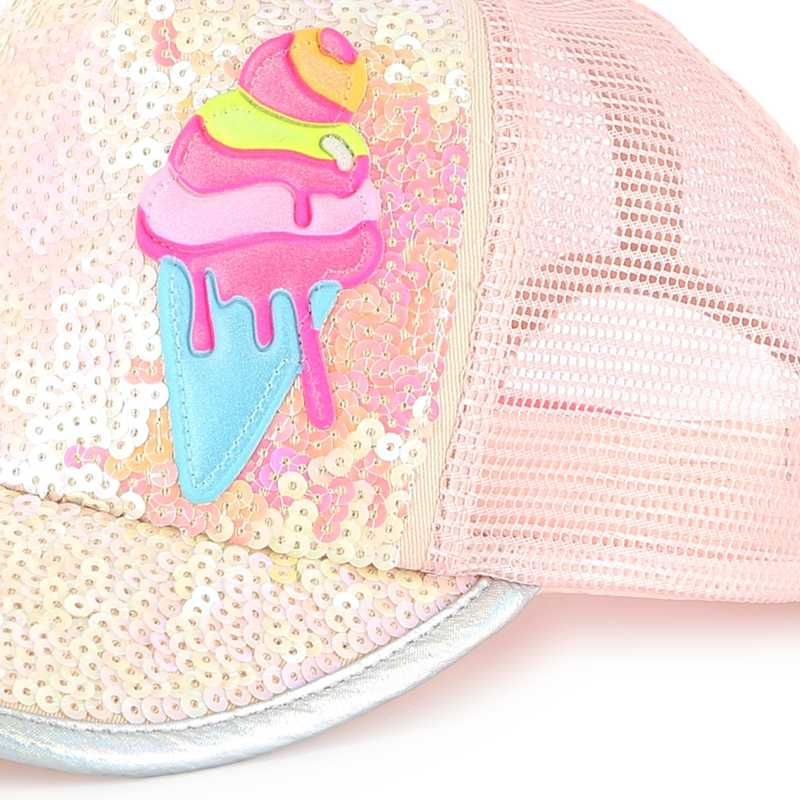 Sequin cap with ice cream BILLIEBLUSH 
                    GIRL