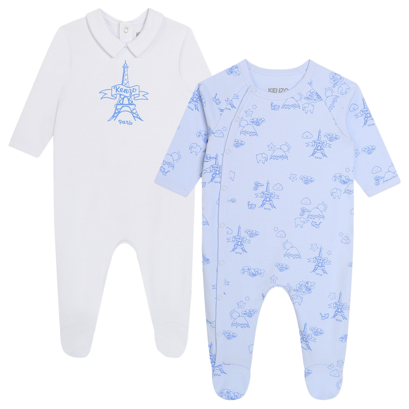 Eiffel Tower printed pajamas KENZO KIDS 
                    UNISEX