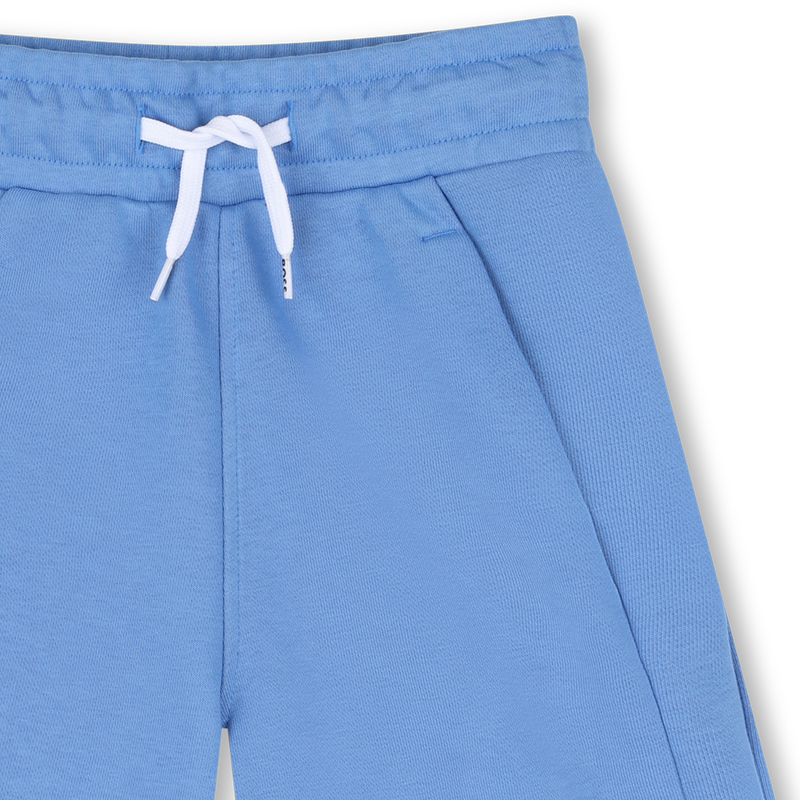 Plain fleece Bermuda shorts BOSS 
                    BOY