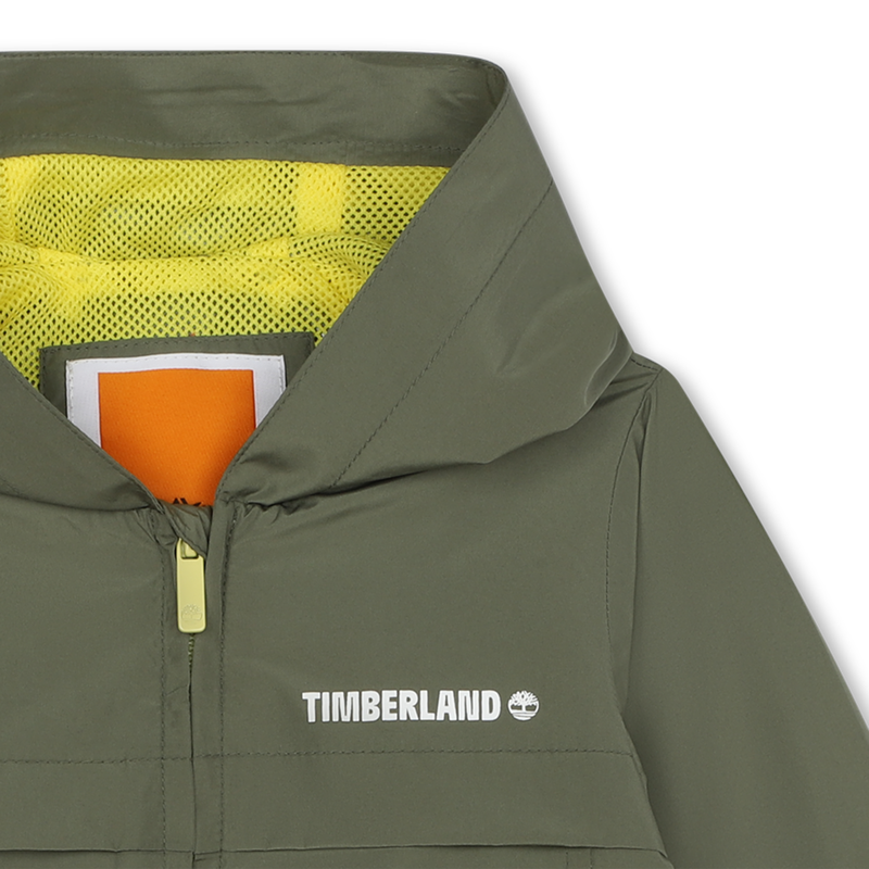 Hooded Waterproof Windbreaker TIMBERLAND 
                    BOY