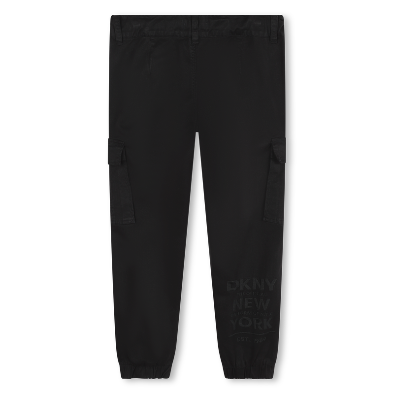 Cotton Patch-Pocket Pants DKNY 
                    BOY