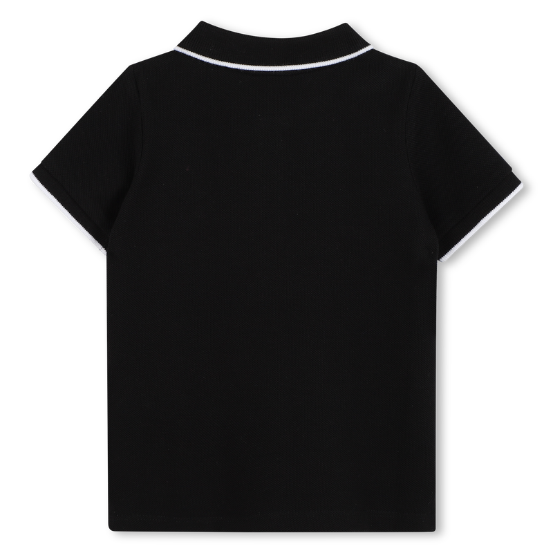 Short-sleeved cotton polo BOSS 
                    BOY