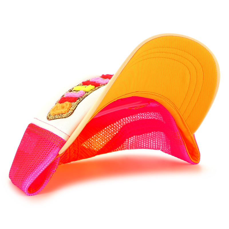 Cap with terry-cloth badge BILLIEBLUSH 
                    GIRL