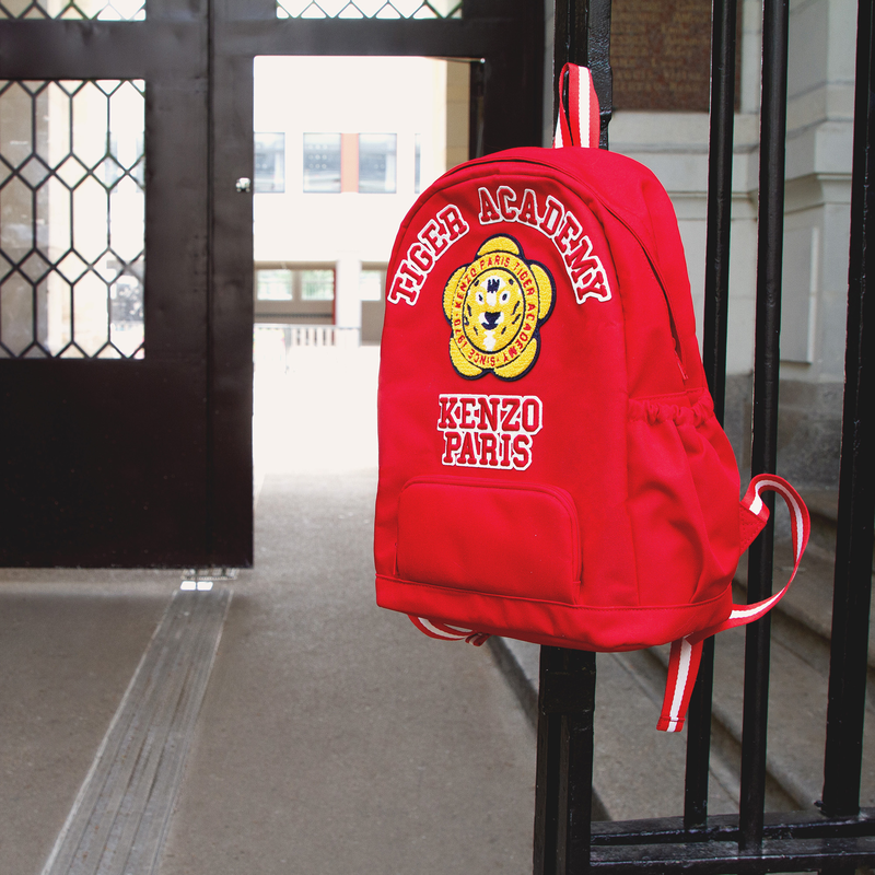 Embroidered Tiger Backpack KENZO KIDS 
                    UNISEX