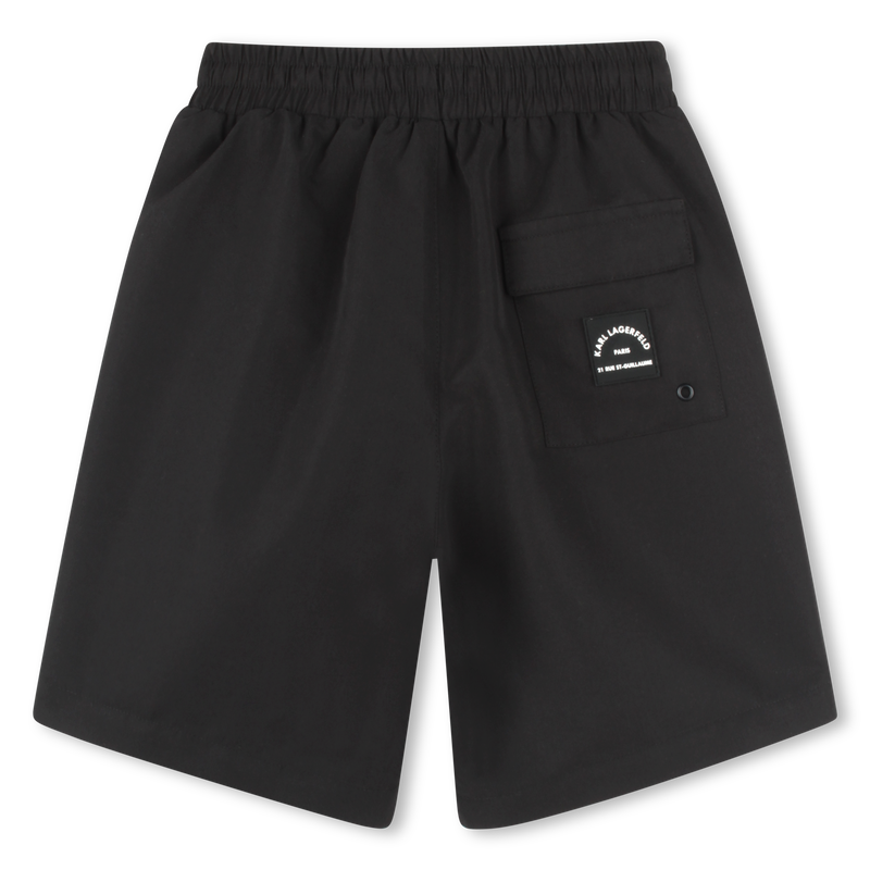 Swim shorts with pockets KARL LAGERFELD KIDS 
                    BOY