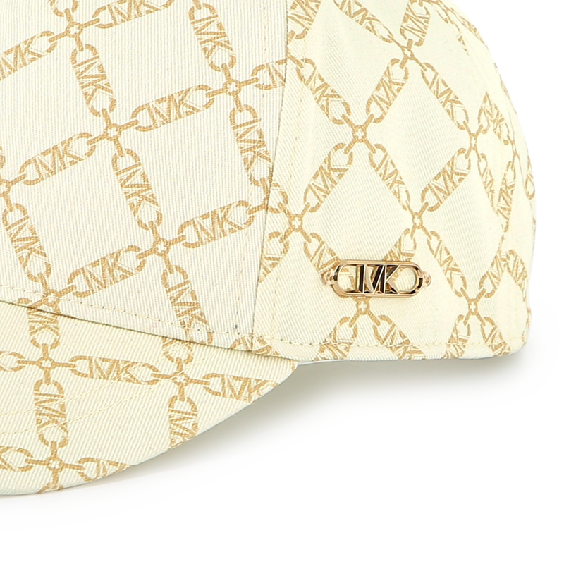 Printed twill cap MICHAEL KORS 
                    GIRL