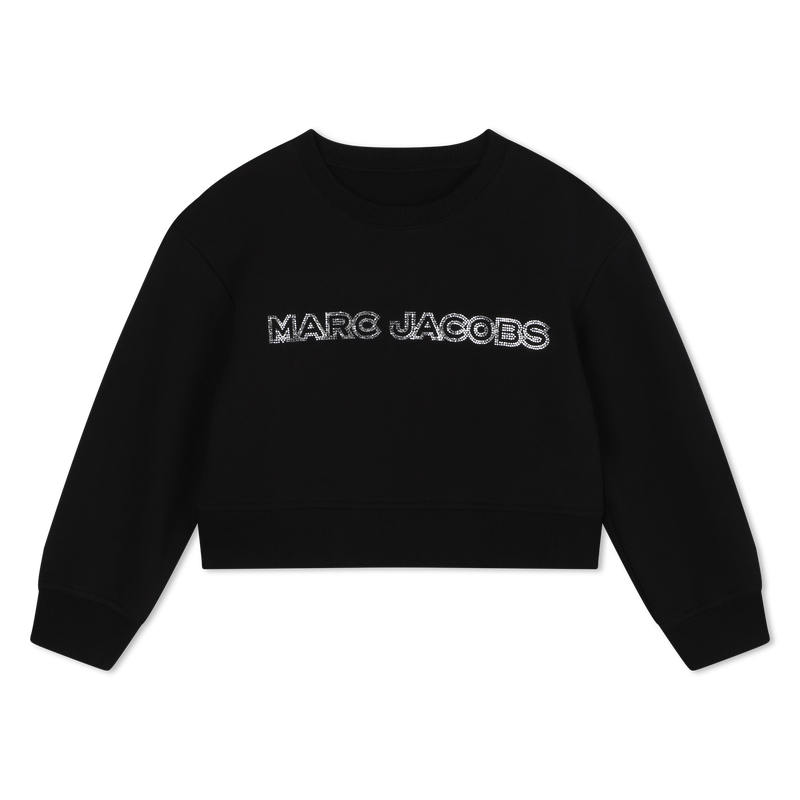 Cropped Fleece Sweatshirt THE MARC JACOBS 
                    GIRL