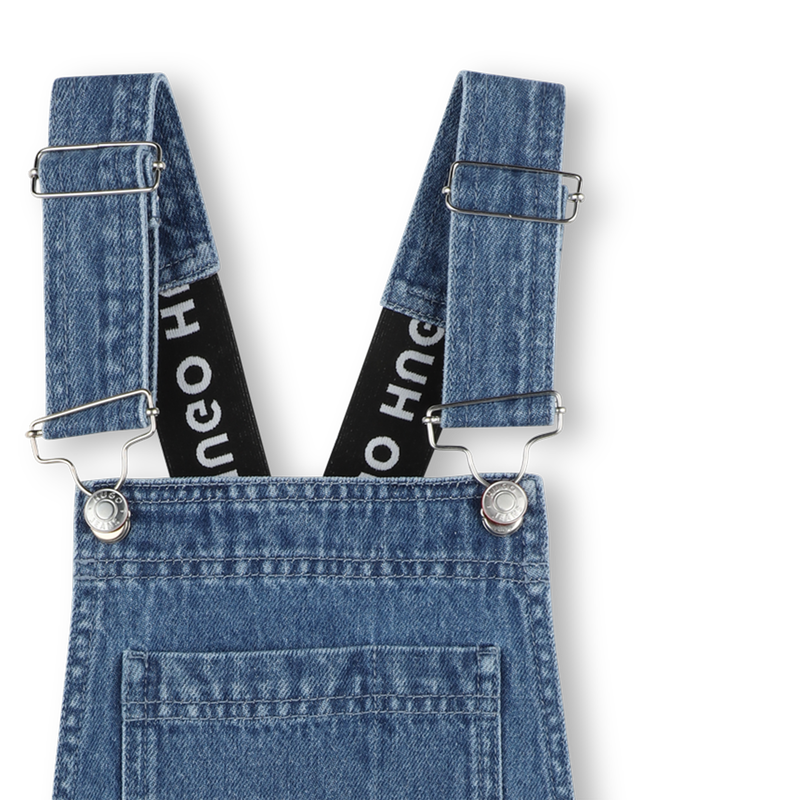 Short denim overalls HUGO 
                    GIRL