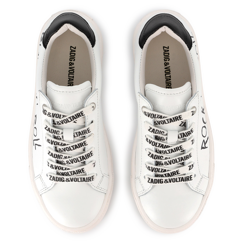 Leather lace-up sneakers ZADIG & VOLTAIRE 
                    BOY