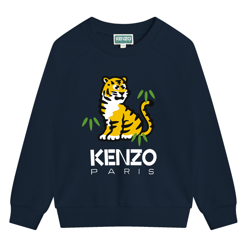 Cotton fleece sweatshirt KENZO KIDS 
                    BOY